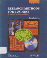 Research Methods For Business = Metodologi Penelitian untuk Bisnis Buku 1 Edisi 4