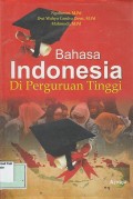 Bahasa Indonesia Di Perguruan Tinggi