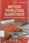 Metode Penelitian Kuantitatif : Analisis Isi dan Analisis Data Sekunder