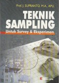 Teknik Sampling : Untuk Survey dan Eksperimen