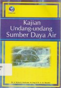 Kajian Undang - Undang Sumber Daya Air