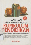 Panduan Manajemen Mutu Kurikulum Pendidikan