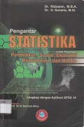 Pengantar Statistika untuk Penelitian Pendidikan, Sosial, Ekonomi, Komunikasi, dan Bisnis